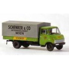 Brekina LKW 1:87 MB LPS 338 DB mit Schienen Brekina Modell Neuheit